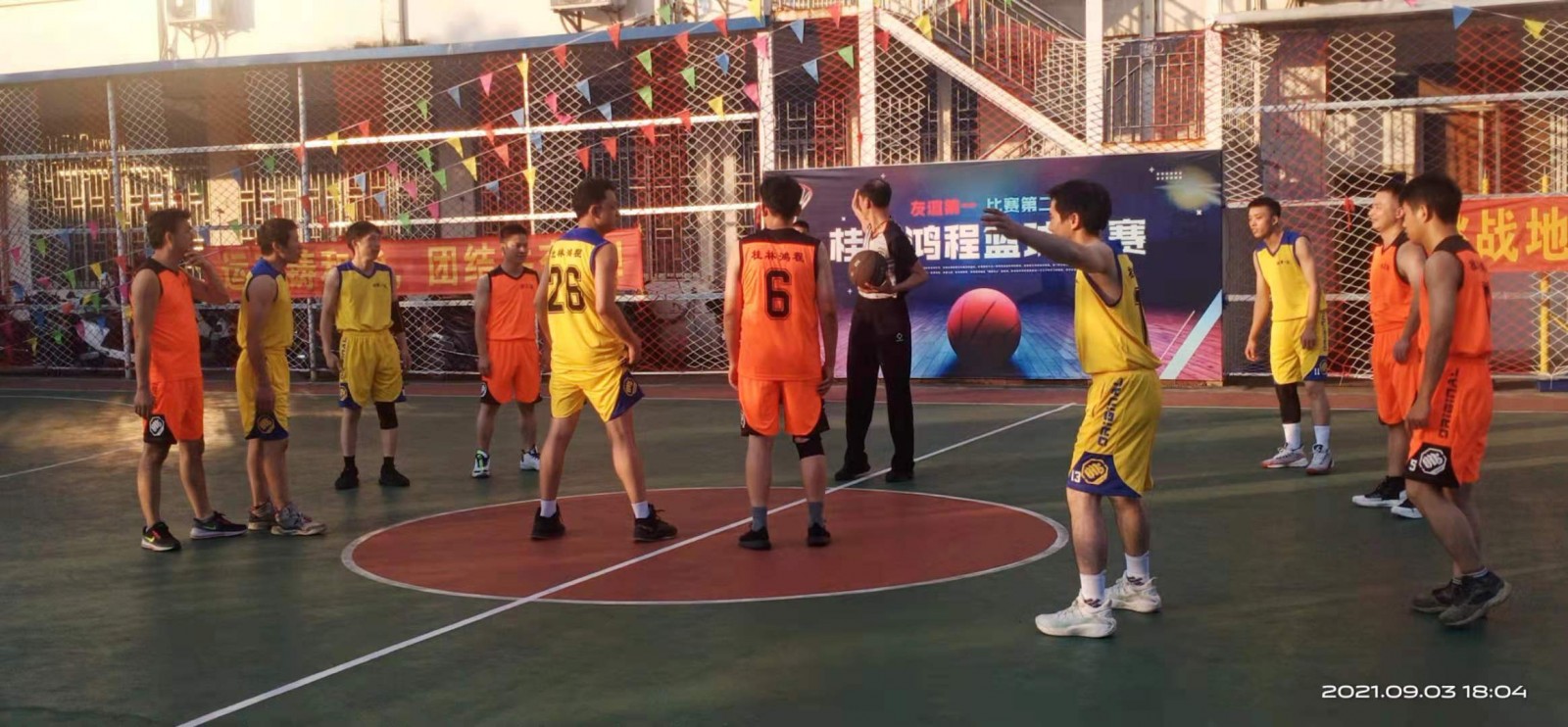 桂林鴻程秋季籃球賽半決賽火熱來襲！