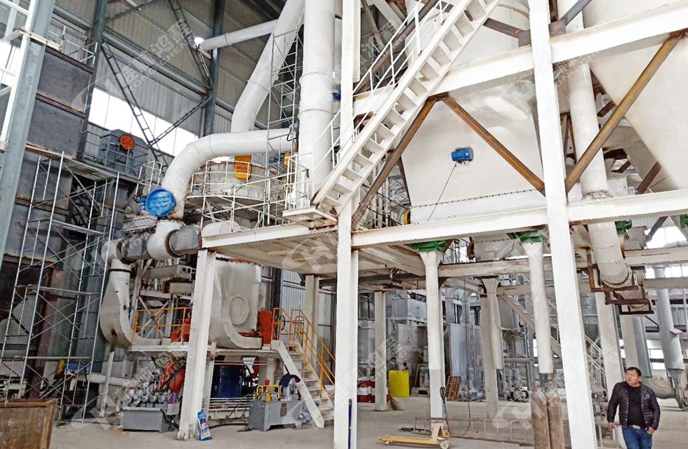 桂林鴻程石油焦粉立磨客戶現場 桂林鴻程石油焦粉立磨客戶現場